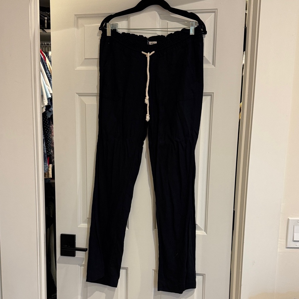 Roxy linen pants